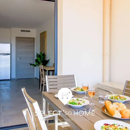 Select'Sohome - Appartement Avec Piscine Et Parking Prive Pour 6 Personnes A Proximite De La Plage De St Clair ! - 180Sud-B13 * Le Lavandou